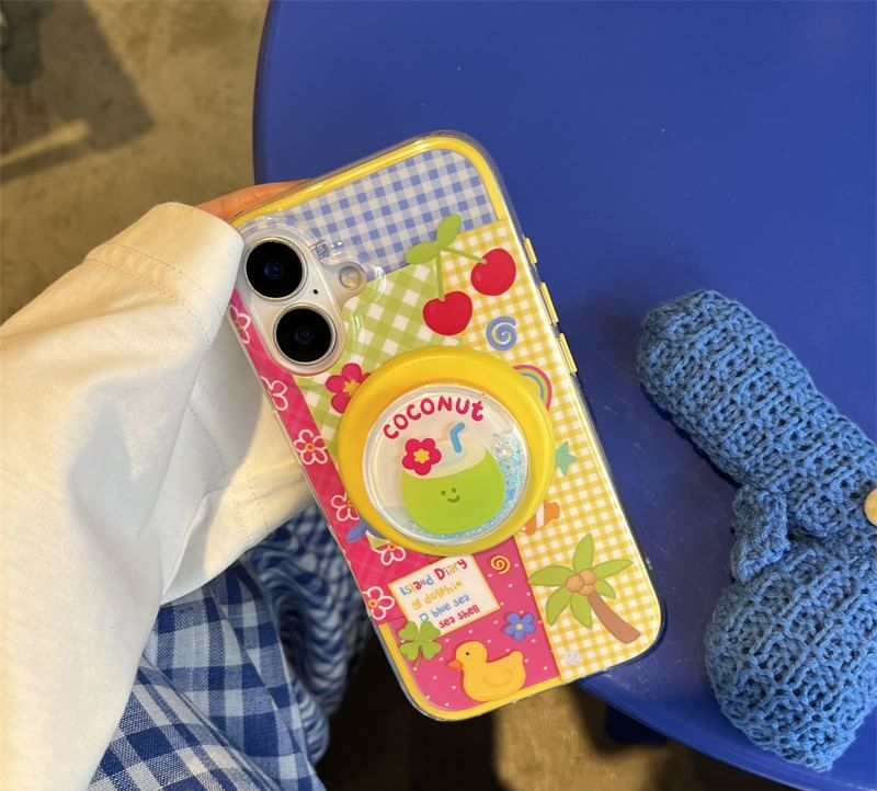 Cartoon Case (Compatible Panel MagSafe) Magnetic with Phone