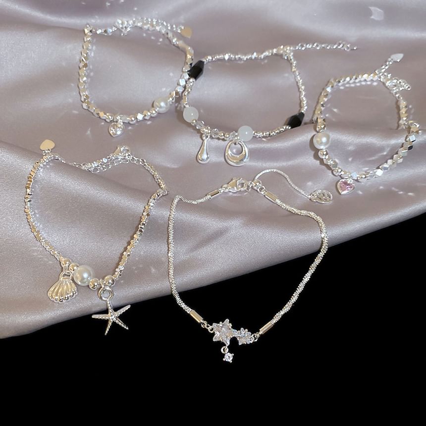 Faux Bracelet Pearl Beaded