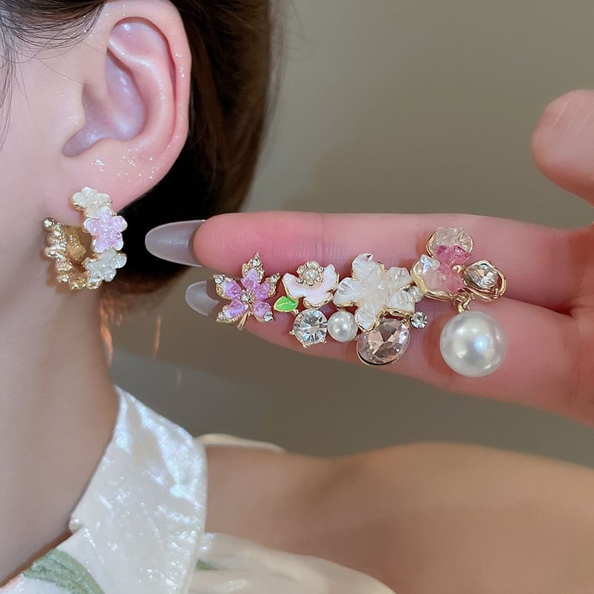 Drop Faux Designs) (Various Earring Pearl