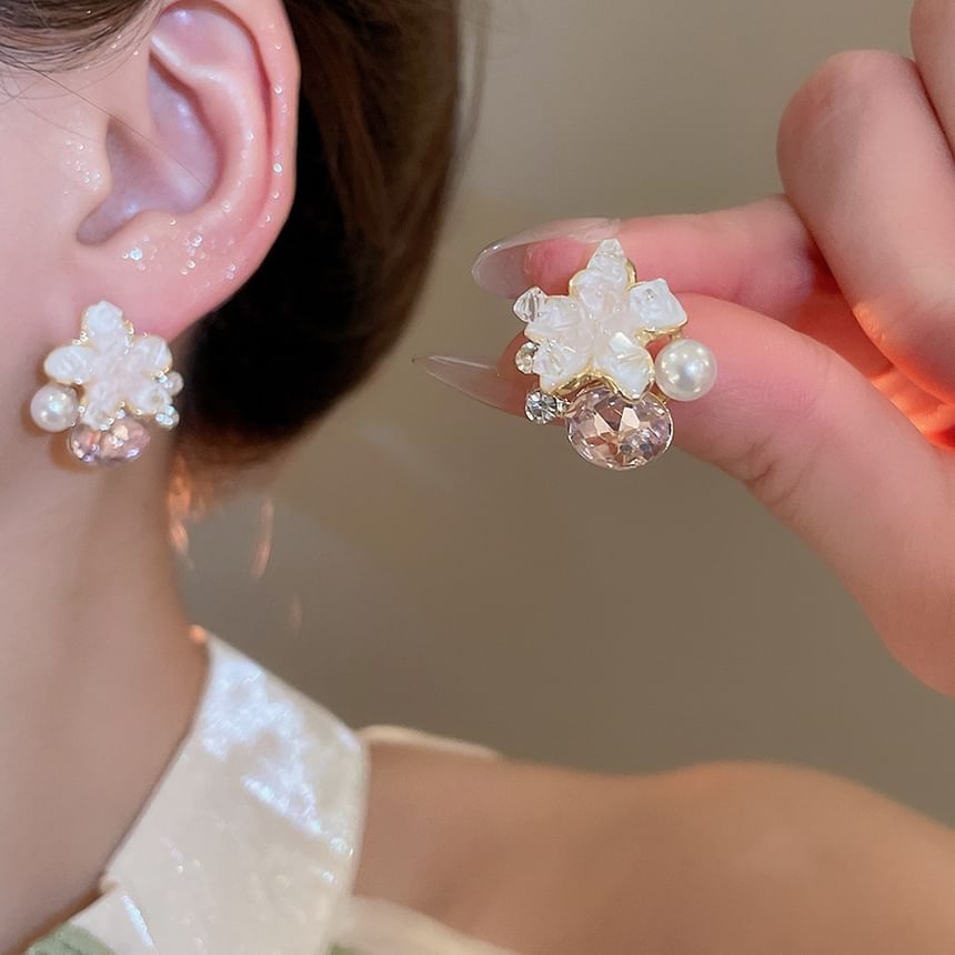 Drop Faux Designs) (Various Earring Pearl