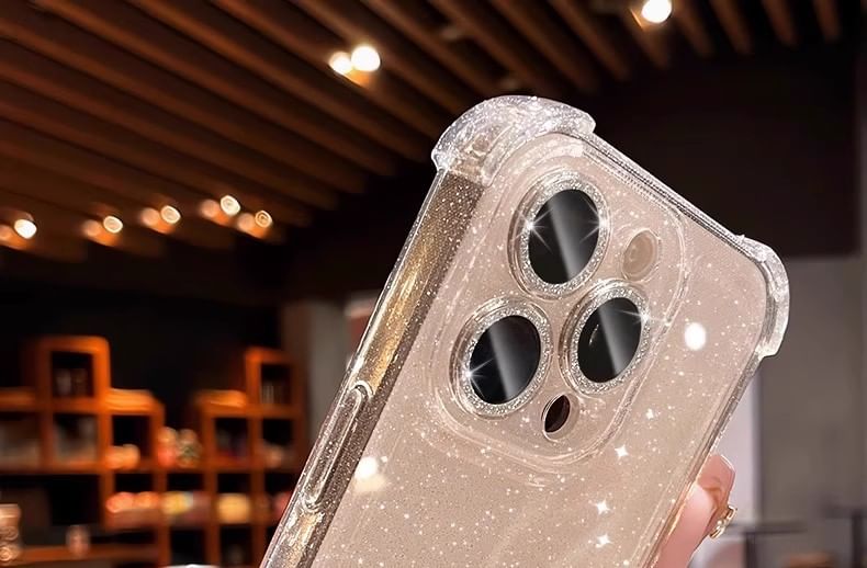 Case Glitter Transparent iPhone