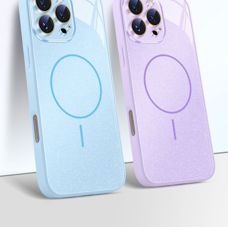 Magnetic with Case Glitter MagSafe) (Compatible iPhone