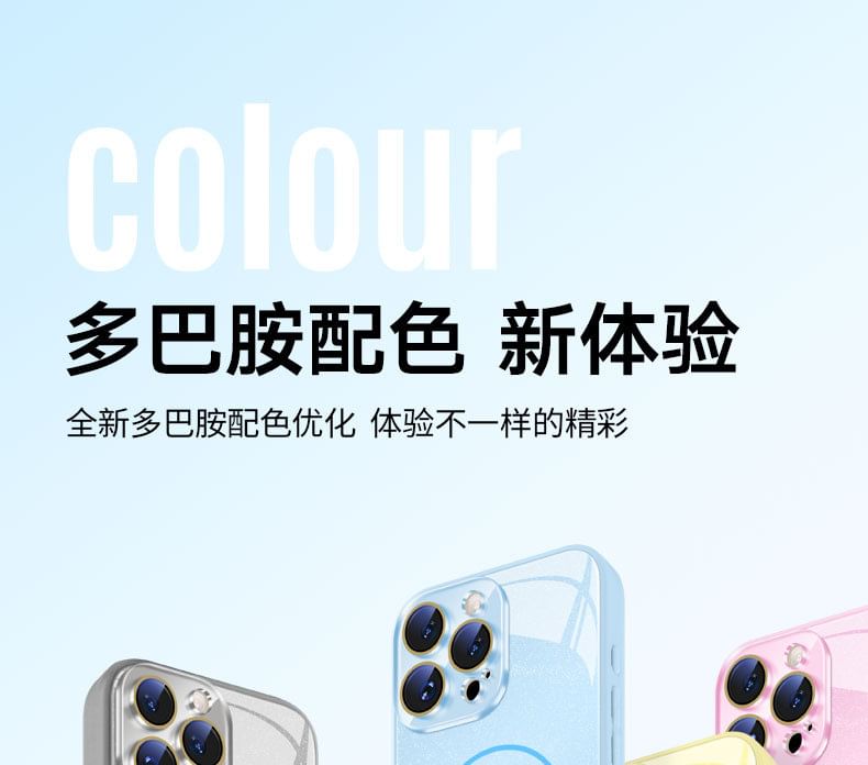 Glitter iPhone MagSafe) with Magnetic (Compatible Case