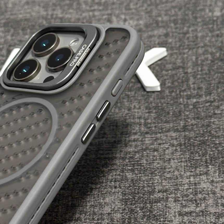 Case iPhone (Compatible Perforated MagSafe) with Magnetic