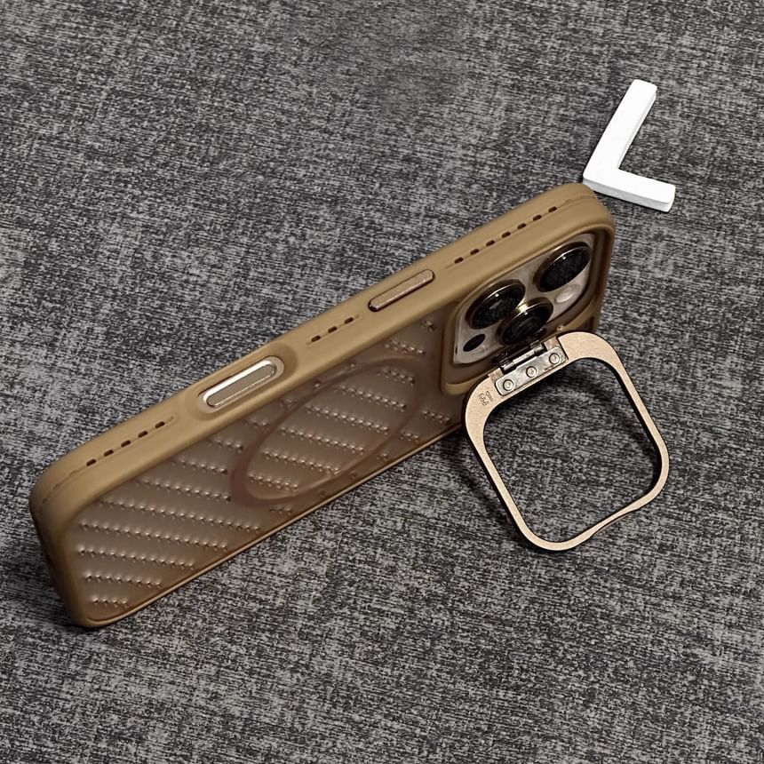 Case iPhone (Compatible Perforated MagSafe) with Magnetic