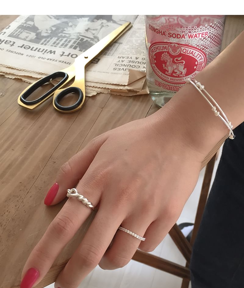 Natural Bracelet Silver Pearl Sterling 925