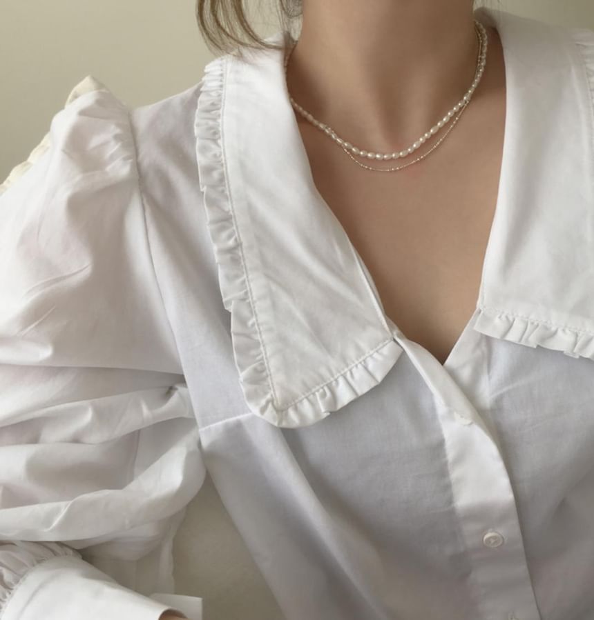 Silver 925 Necklace Dainty Sterling