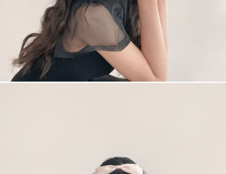Plain Bow Headband