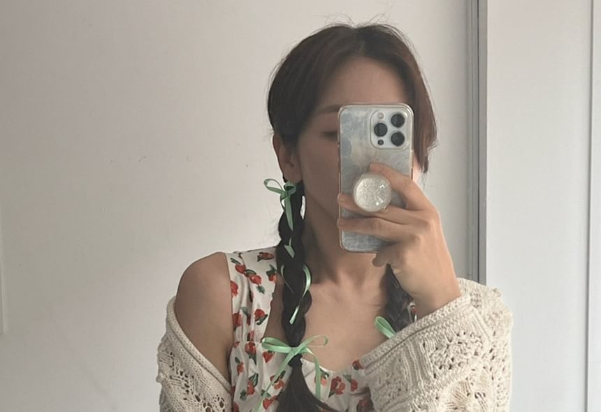 Set 3: Bow of Hair Clip Plain