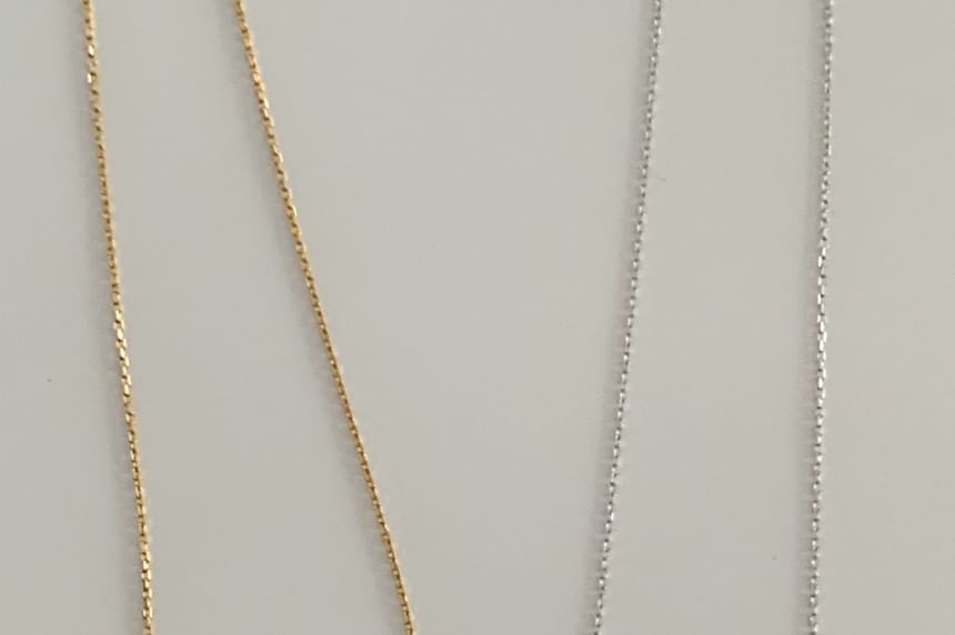 925 Silver Sterling Necklace Bow Beaded