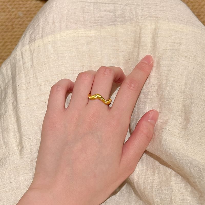 Open / Ring Set Rhinestone