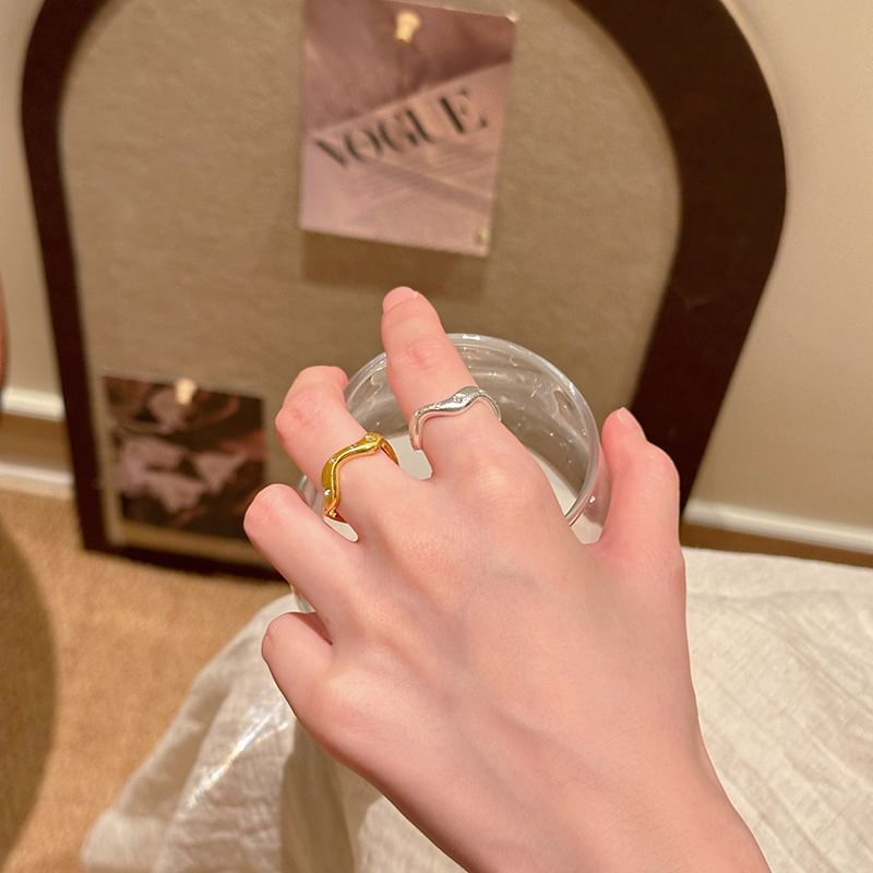 Open / Ring Set Rhinestone