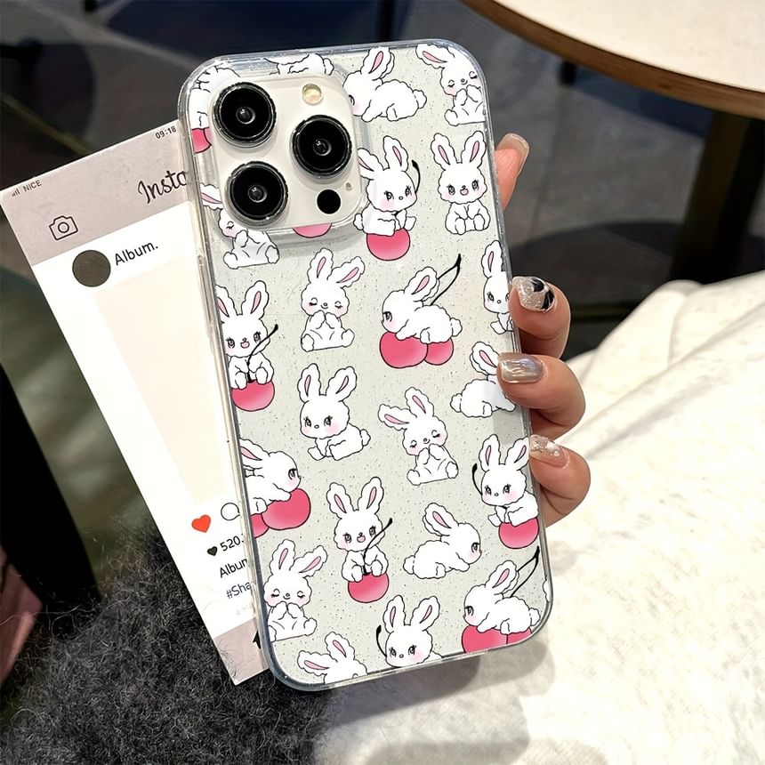 Rabbit Phone Print Case
