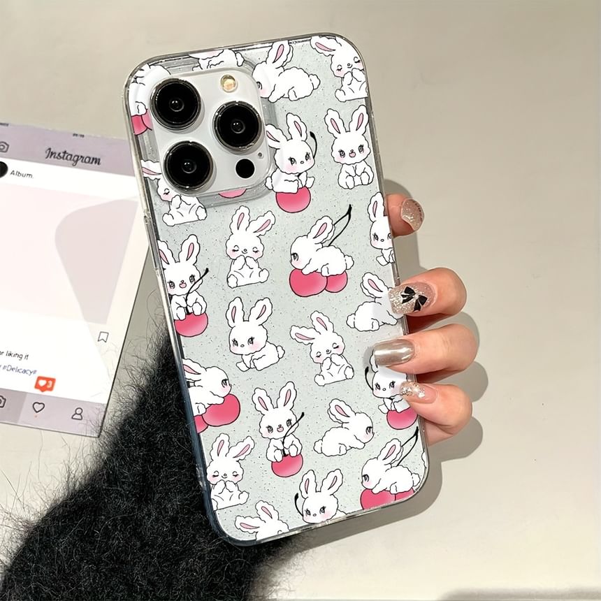 Rabbit Phone Print Case