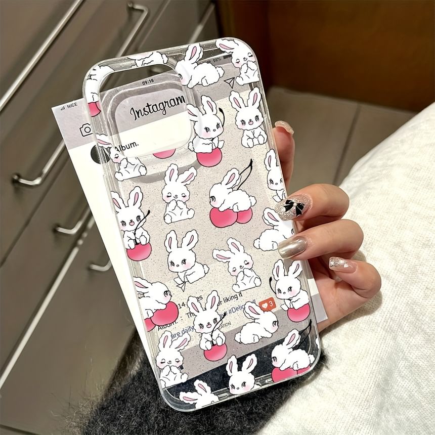 Rabbit Phone Print Case