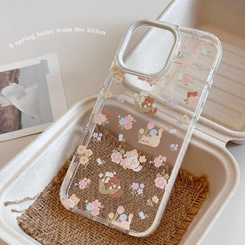 Print Phone Cat Case