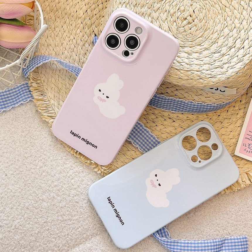 Phone Case Rabbit Print