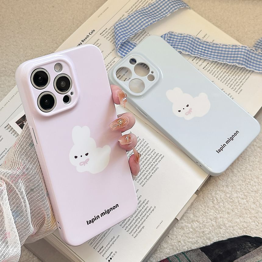 Phone Case Rabbit Print