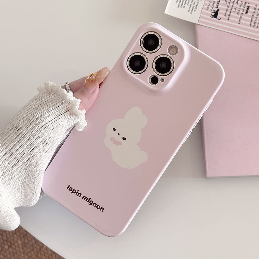 Phone Case Rabbit Print