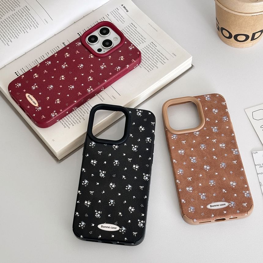 Floral Phone Print Case