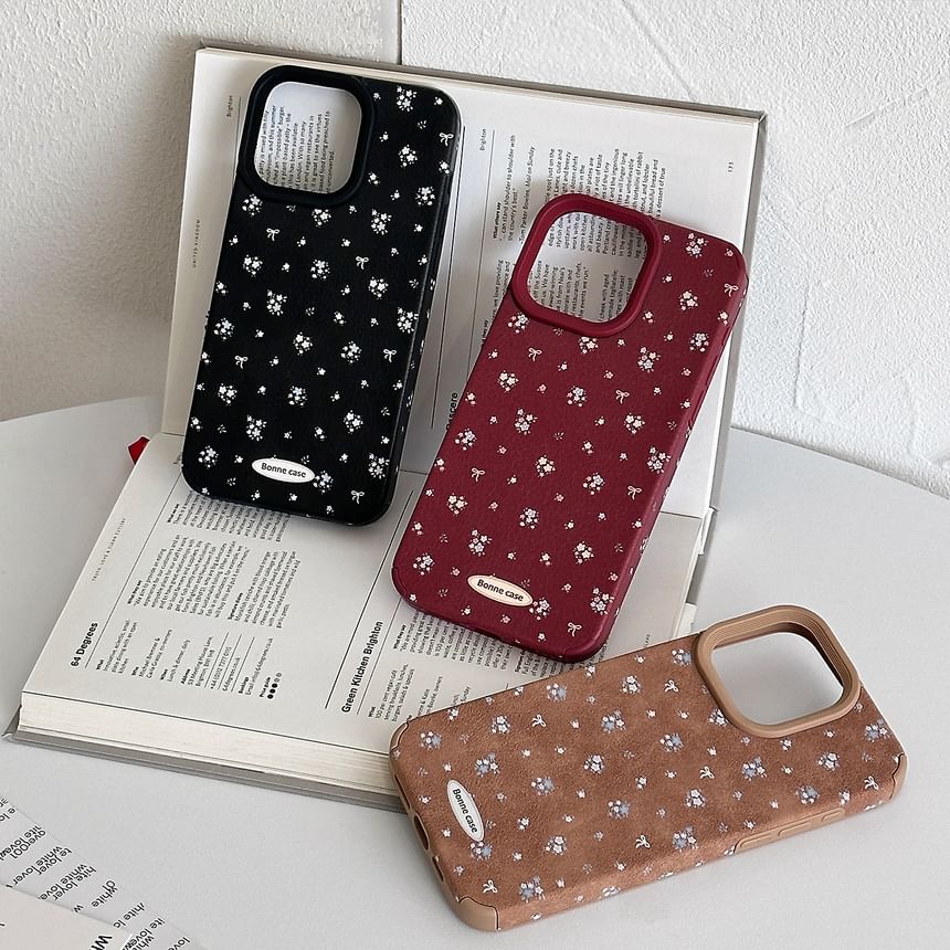 Floral Phone Print Case