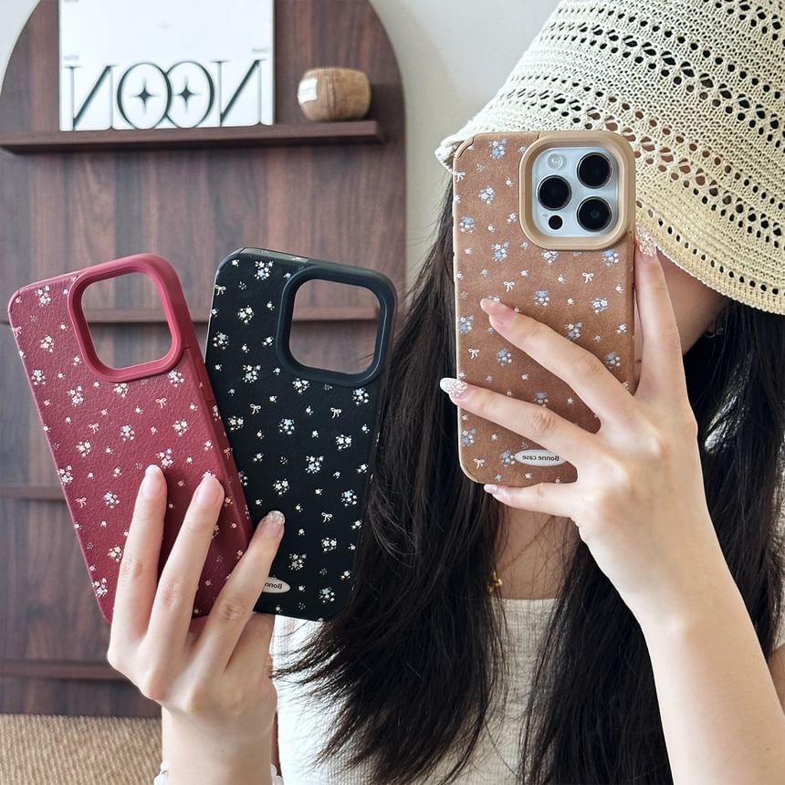 Floral Phone Print Case