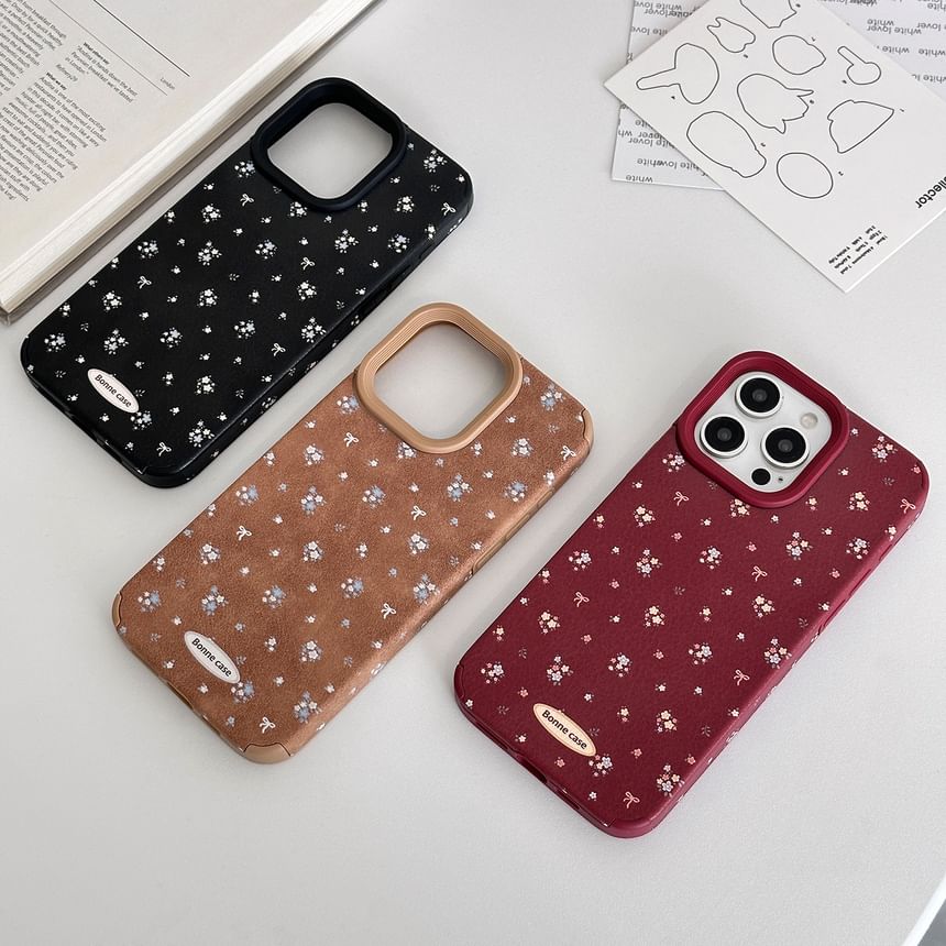 Floral Phone Print Case