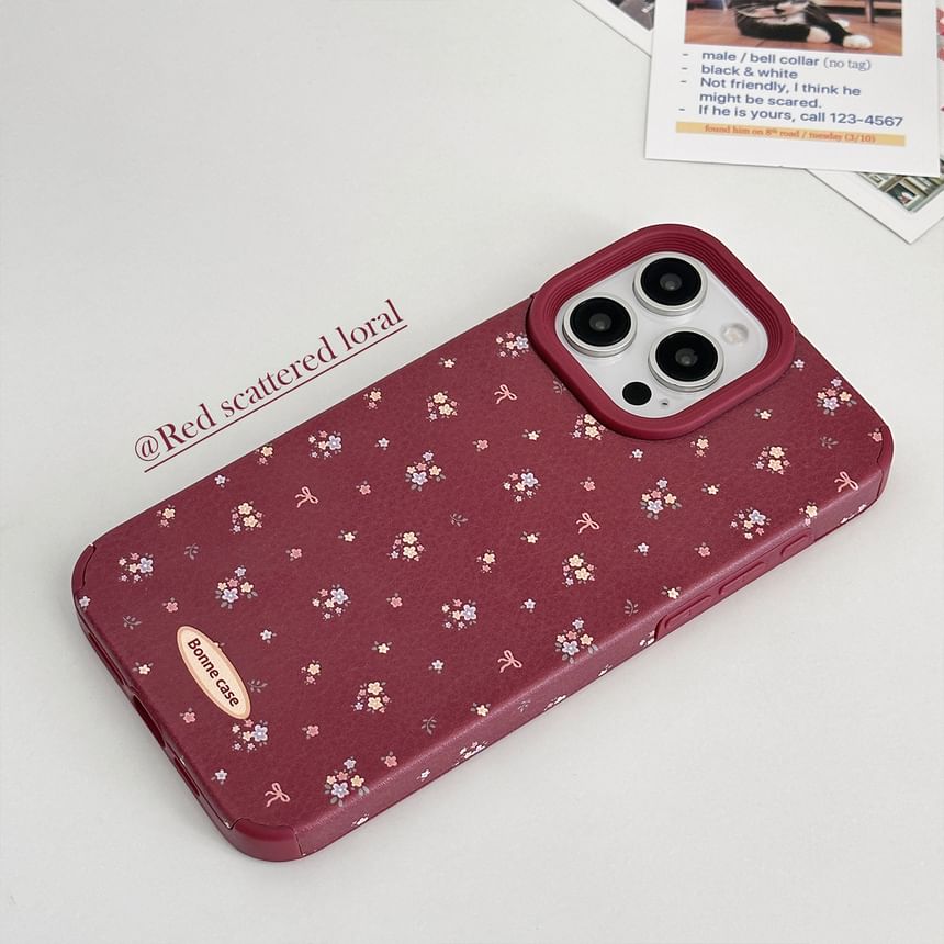 Floral Phone Print Case
