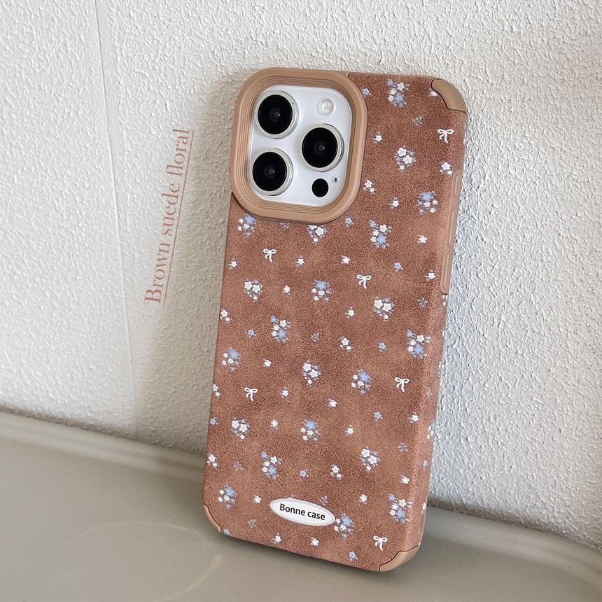 Floral Phone Print Case