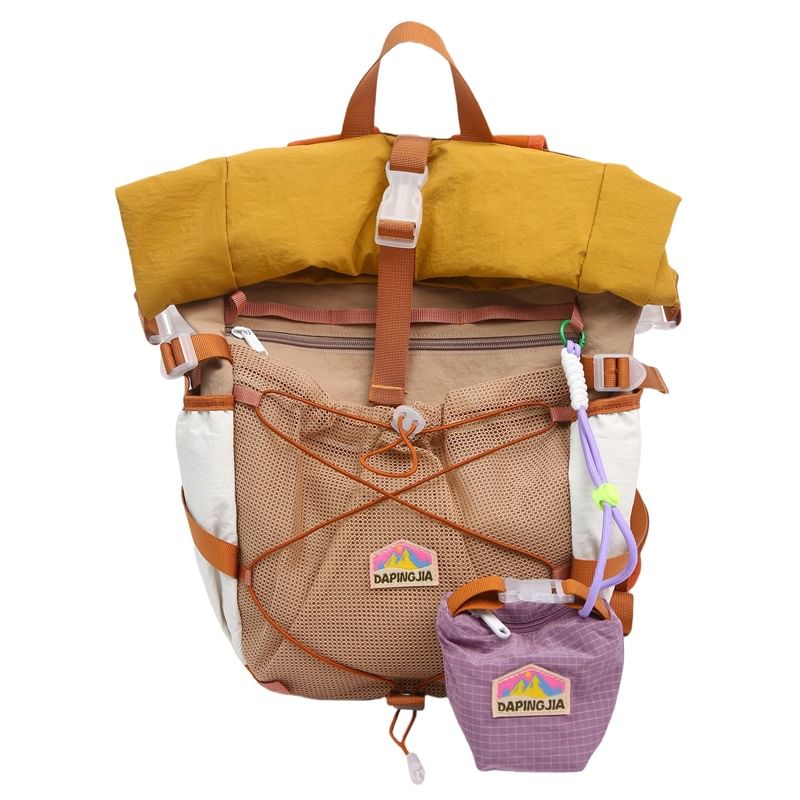 Zip Block Backpack Color