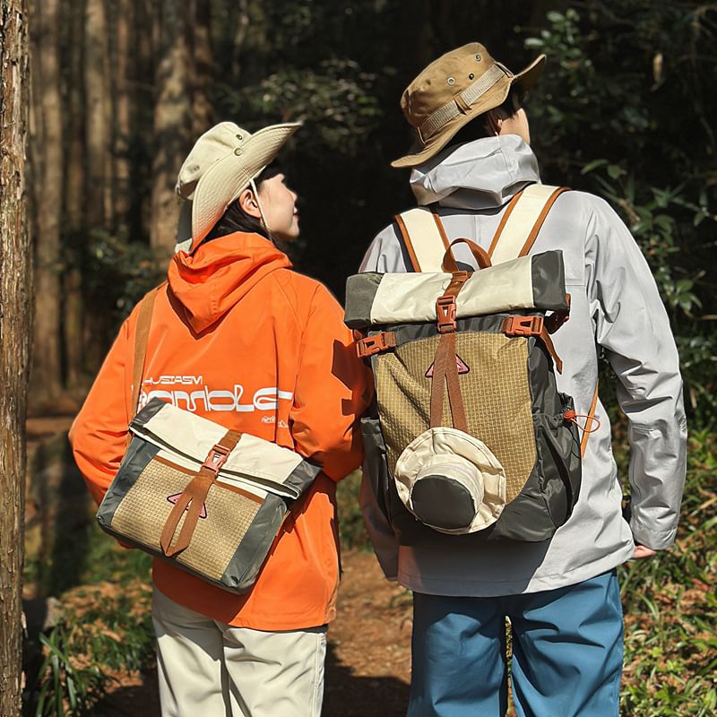 Backpack / Bag Crossbody Tone Two Flap