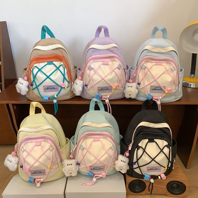 Canvas Color Backpack Block