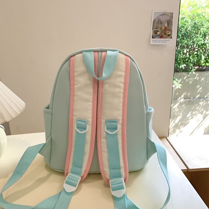Canvas Color Backpack Block