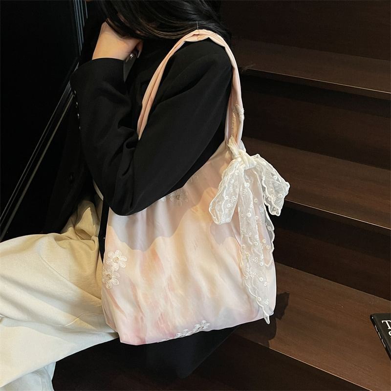 Panel Bag Tote Lace