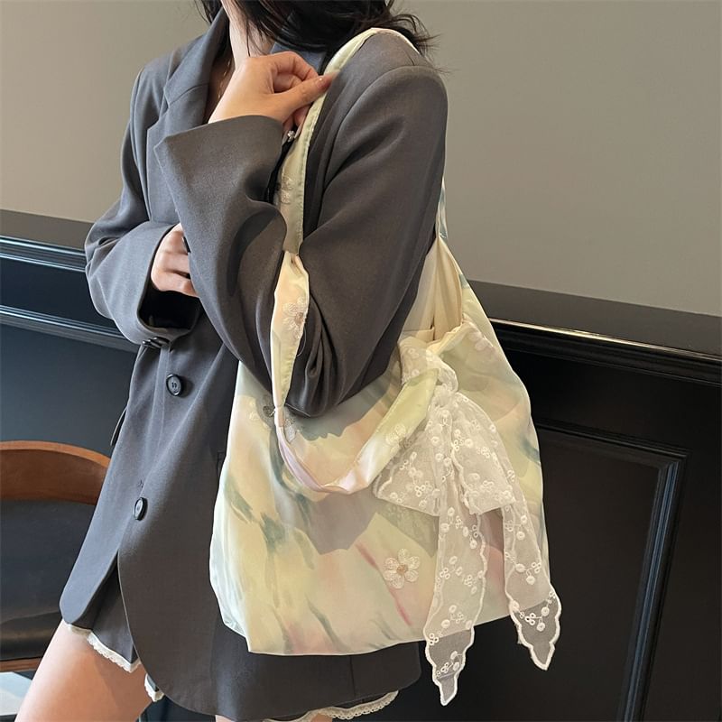 Panel Bag Tote Lace