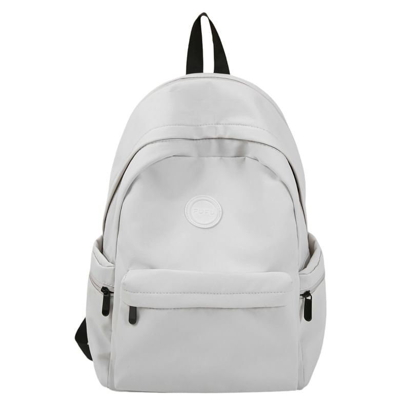 Zip Backpack Plain