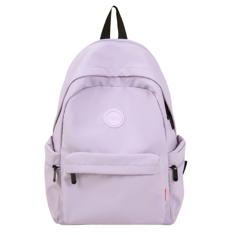 Zip Backpack Plain