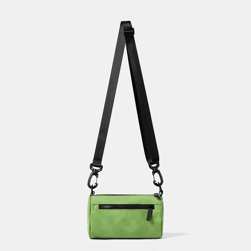 Plain Zip Bag Crossbody