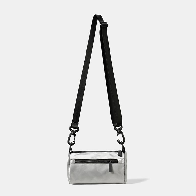 Plain Zip Bag Crossbody