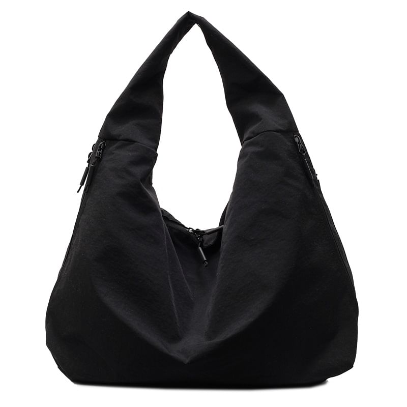 Shoulder Bag Zip Plain