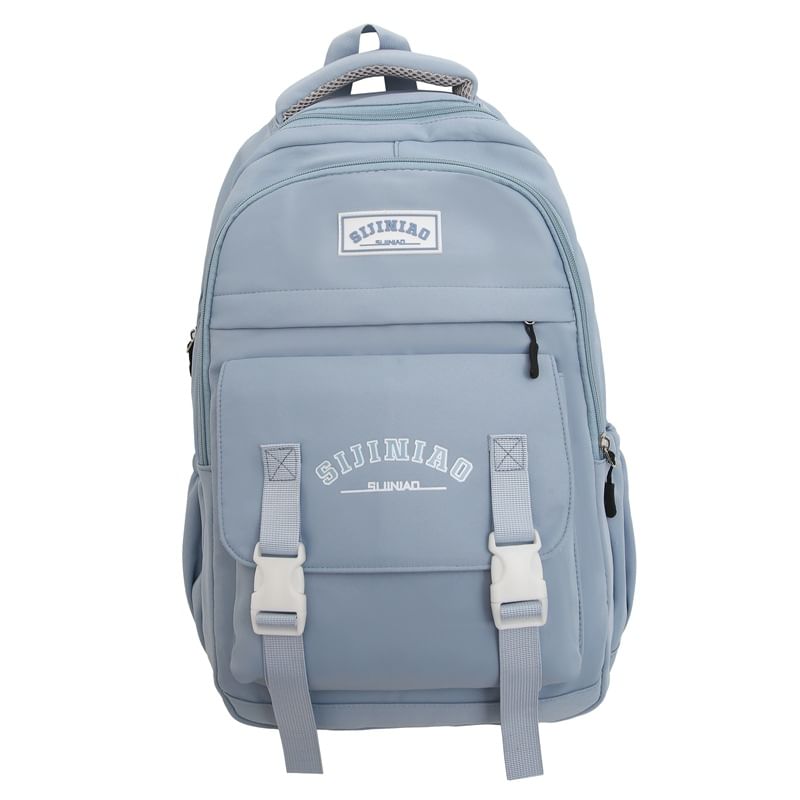 Backpack Zip Lettering
