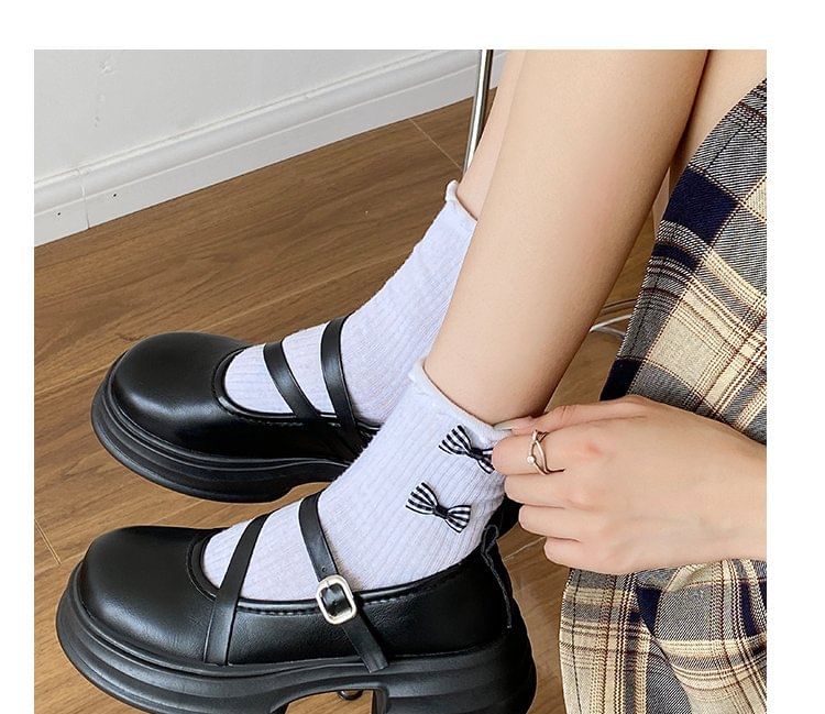 Shoes Mary Jane Platform