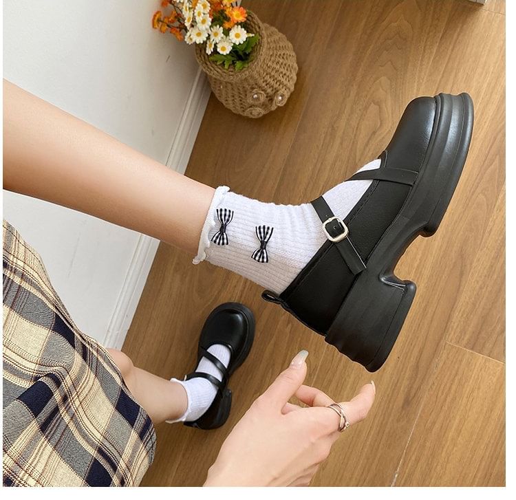 Shoes Mary Jane Platform