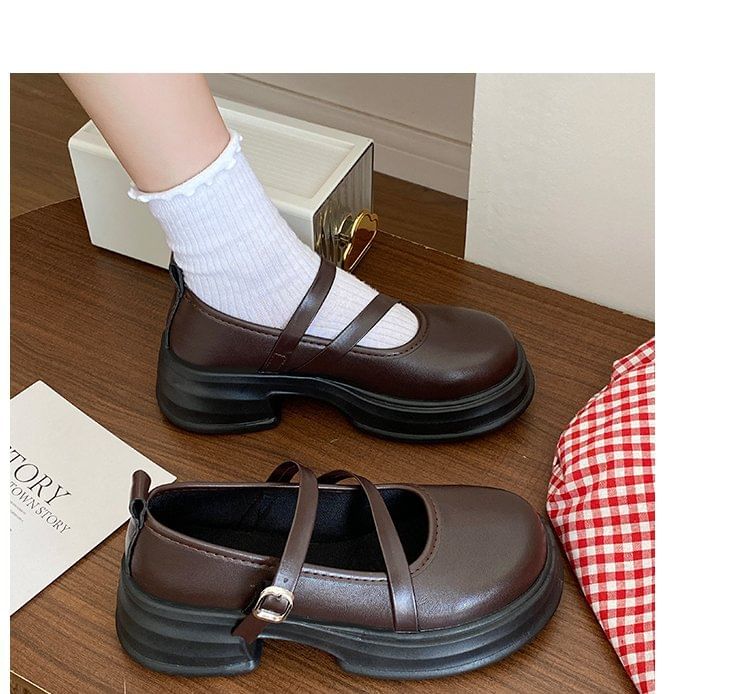 Shoes Mary Jane Platform