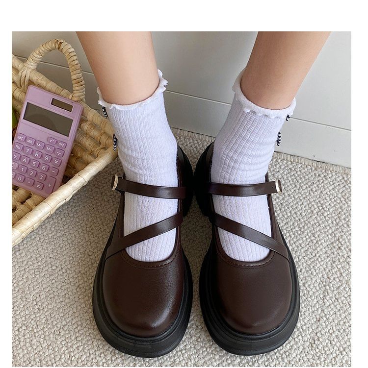 Shoes Mary Jane Platform