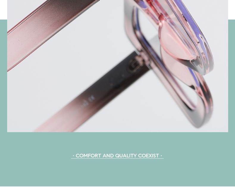 Sunglasses Frame Thick Square