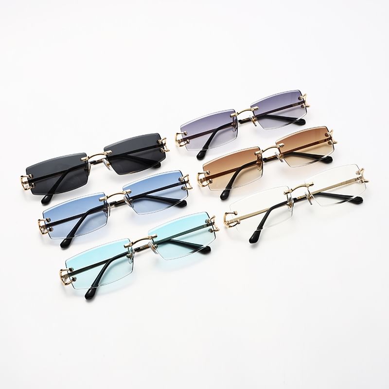Sunglasses Frameless Square