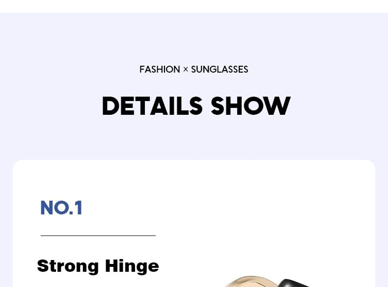 Sunglasses Frameless Square