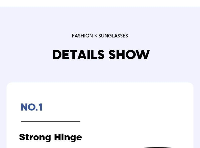 Oval Translucent Sunglasses