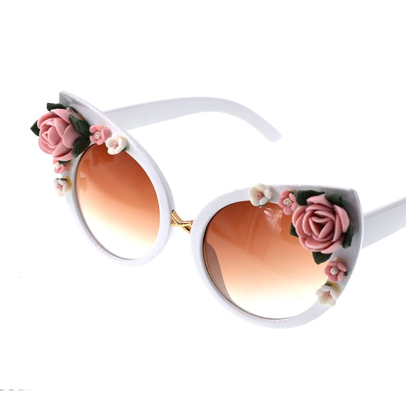 Eye Cat Sunglasses Rhinestone